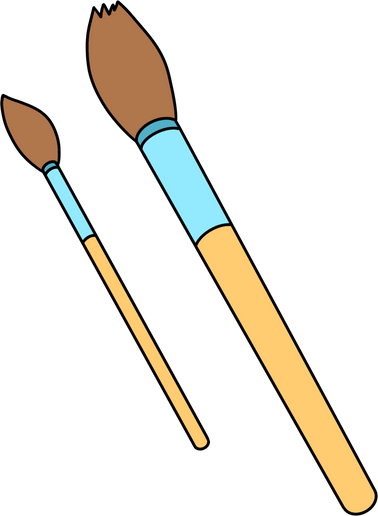 Paint Brushes Illustration